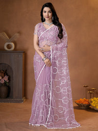 Mrinalini Net Saree