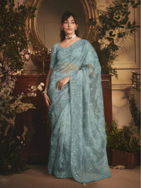Shreemitika Organza Saree