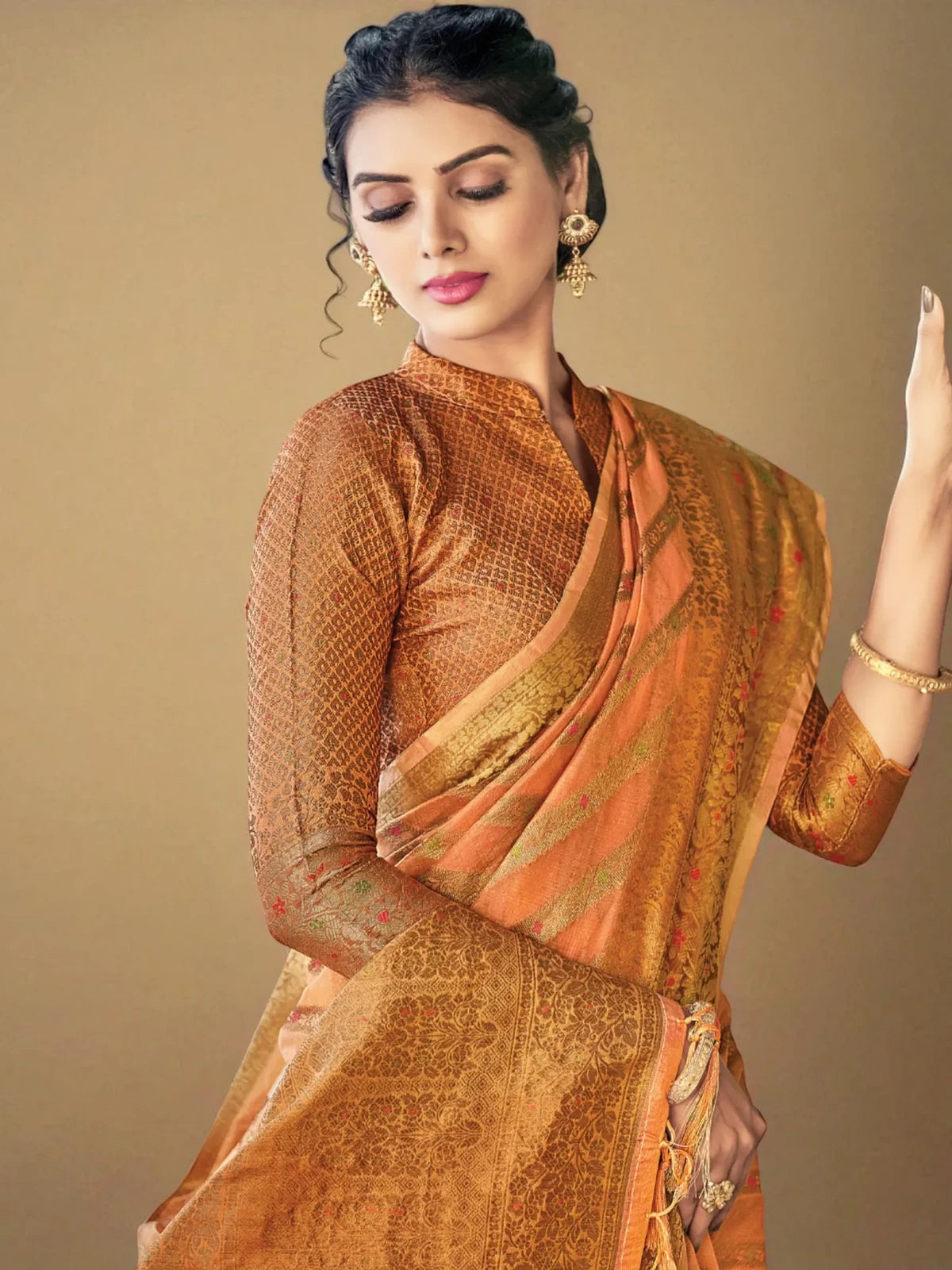 Rajlaxmi Organza Saree - TARANI