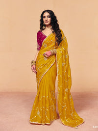 Karuna Organza Saree