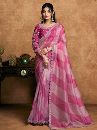 Jagruti Organza Saree