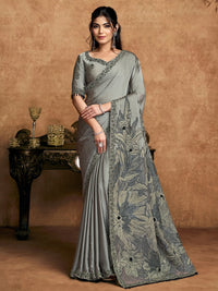 Sakina Satin Silk Saree