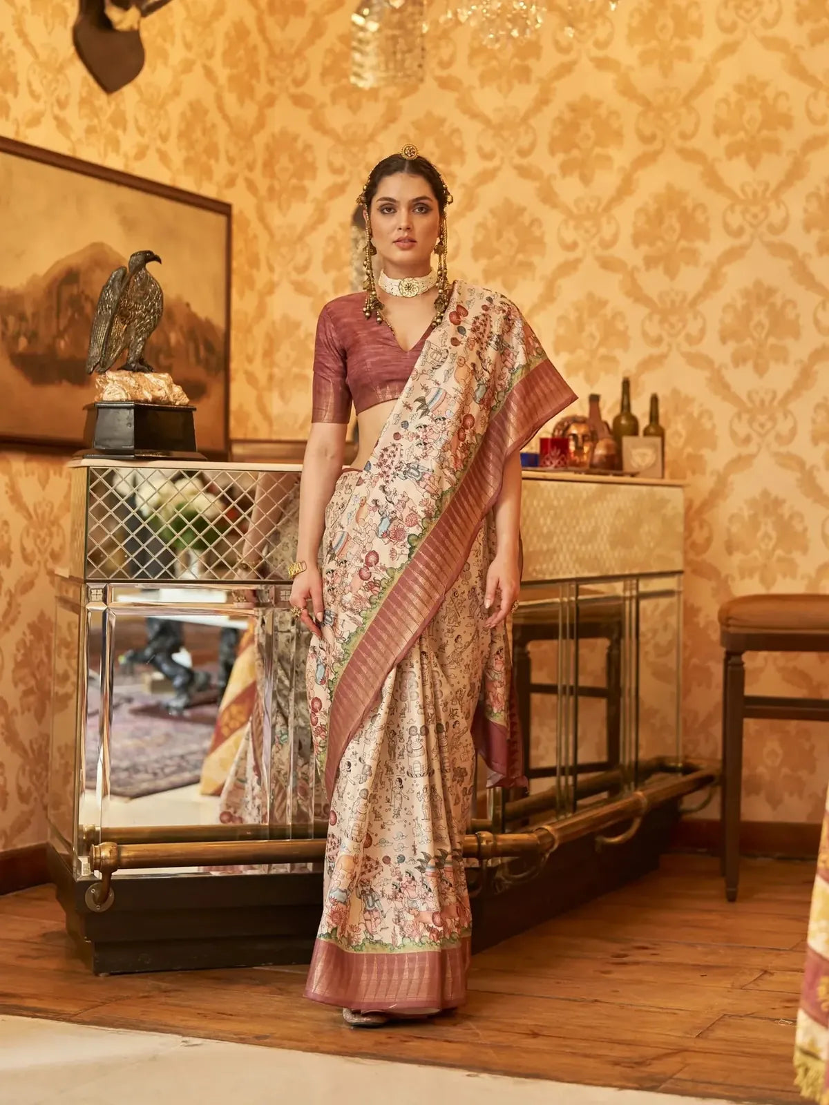 Esha Silk Saree - TARANI