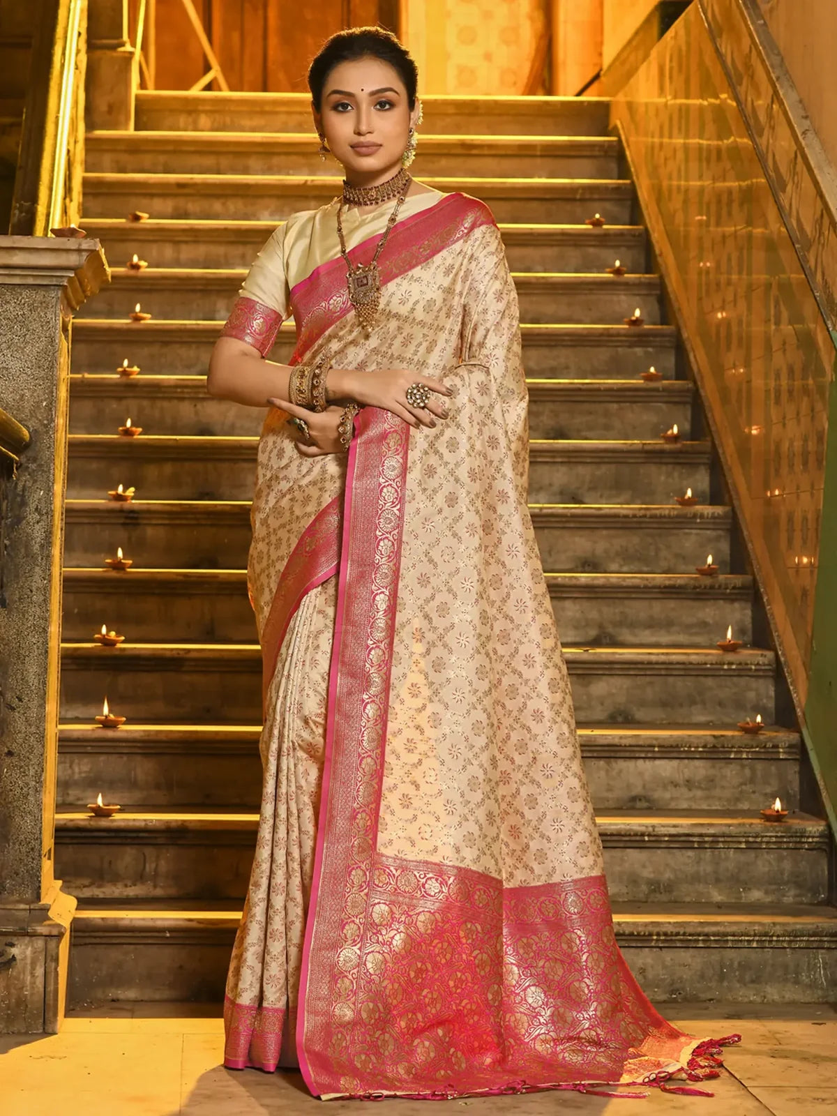 Ira Silk Saree - TARANI