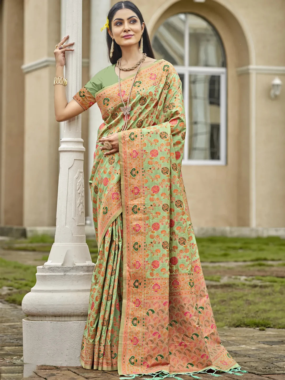 Anagha Silk Saree - TARANI