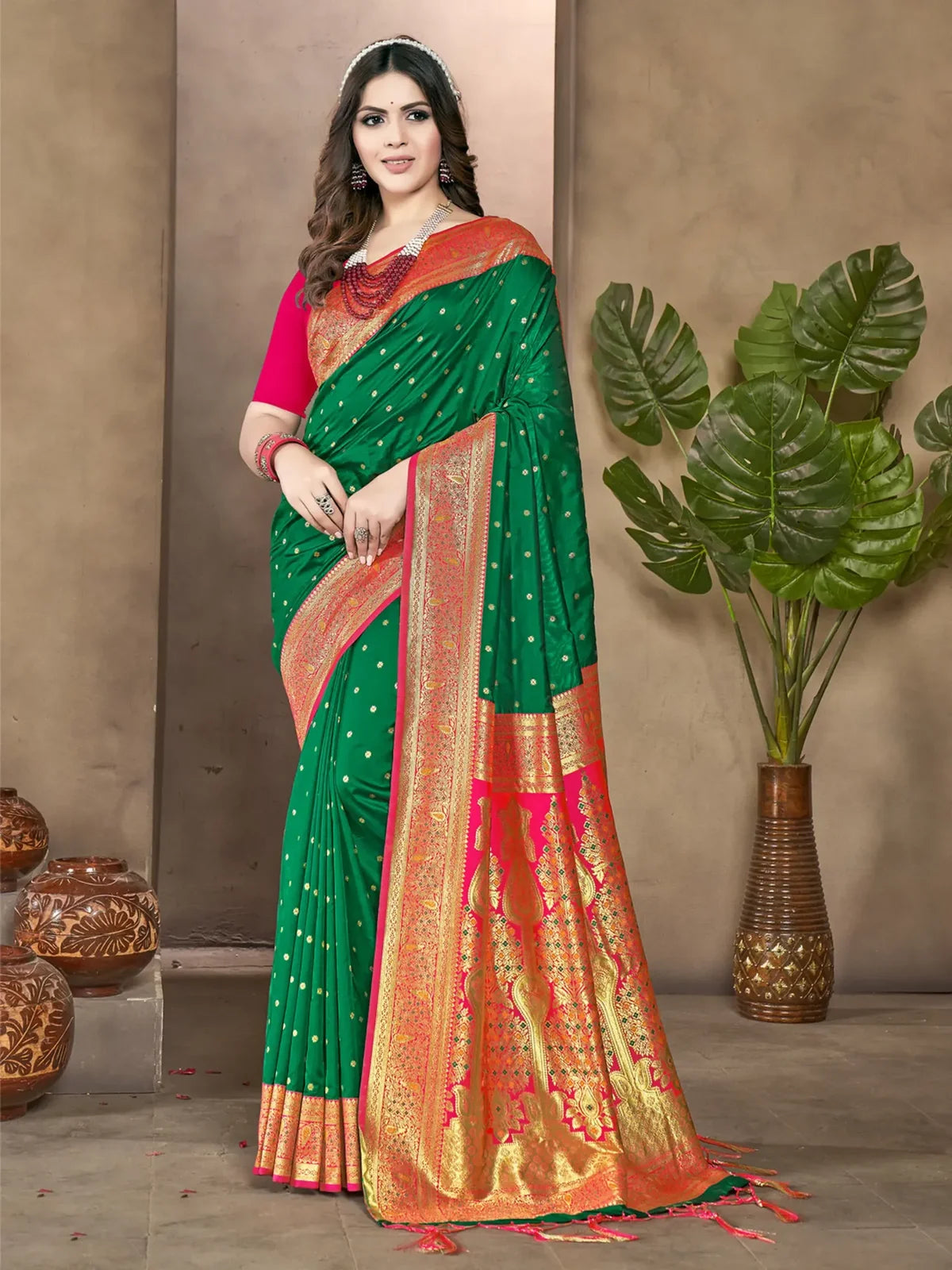 Kashmira Silk Saree - TARANI