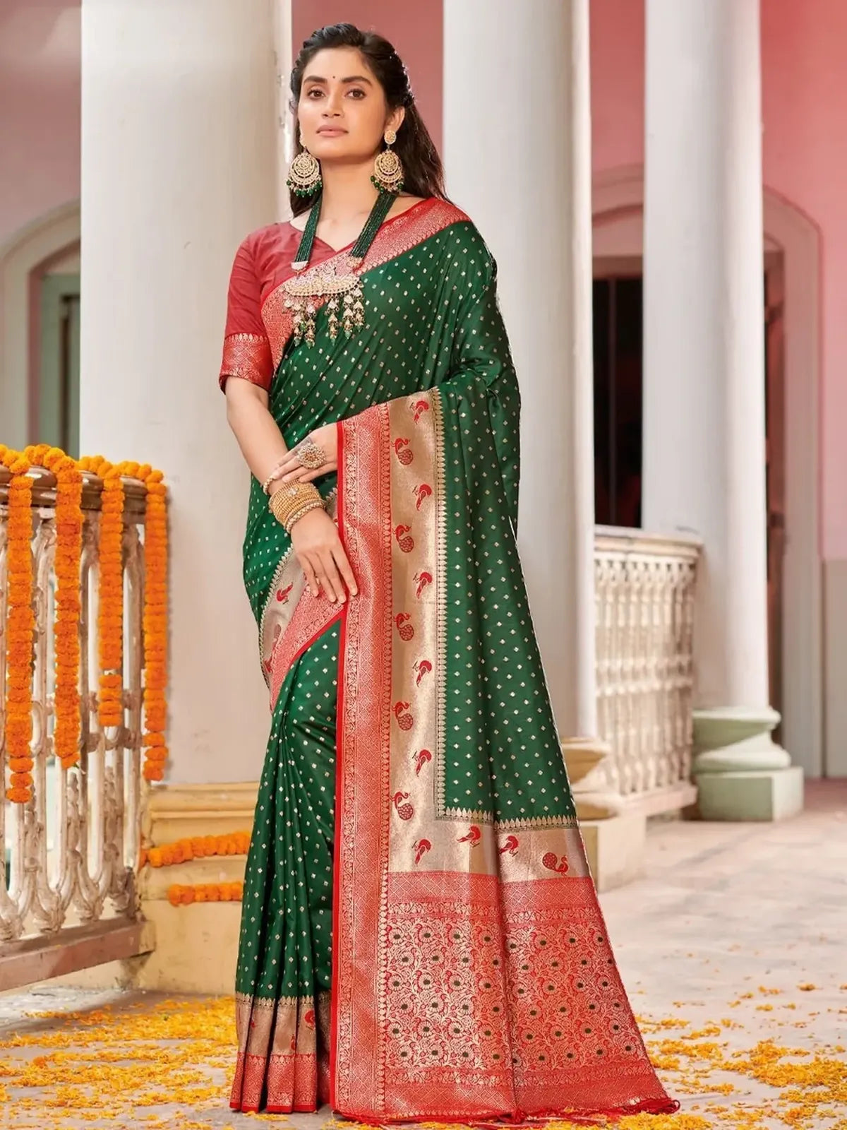 Sharvani Silk Saree - TARANI