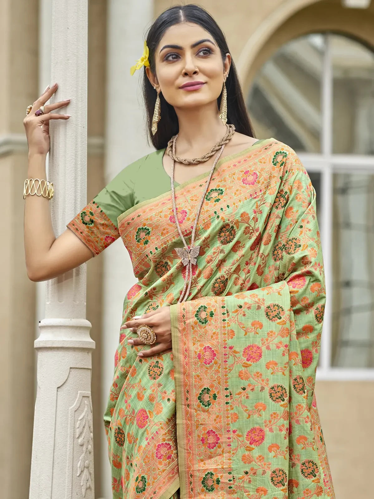 Anagha Silk Saree - TARANI