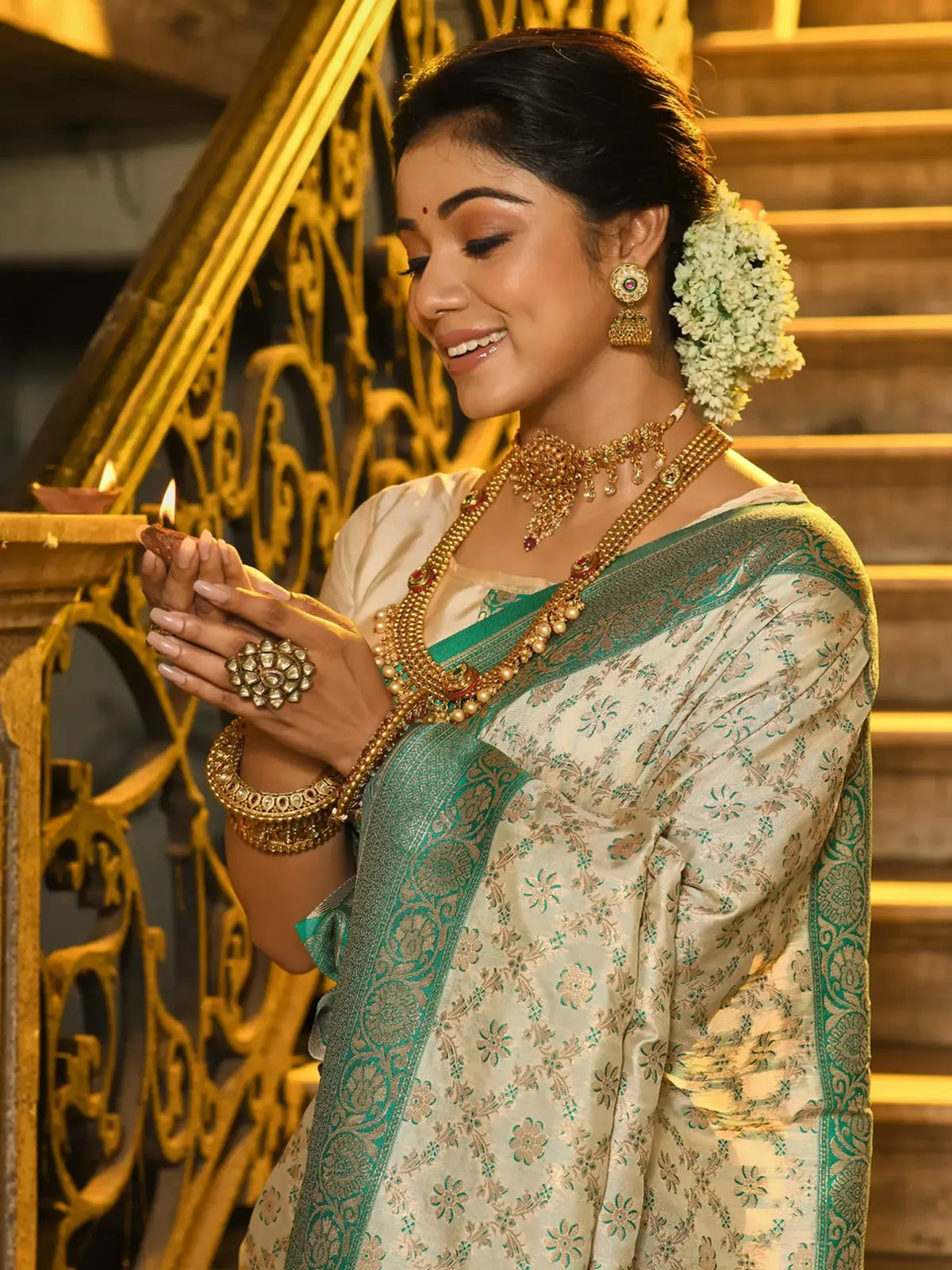 Kajal Silk Saree - TARANI
