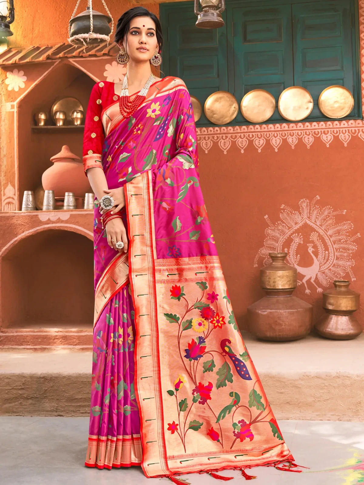 Gauri Silk Saree - TARANI