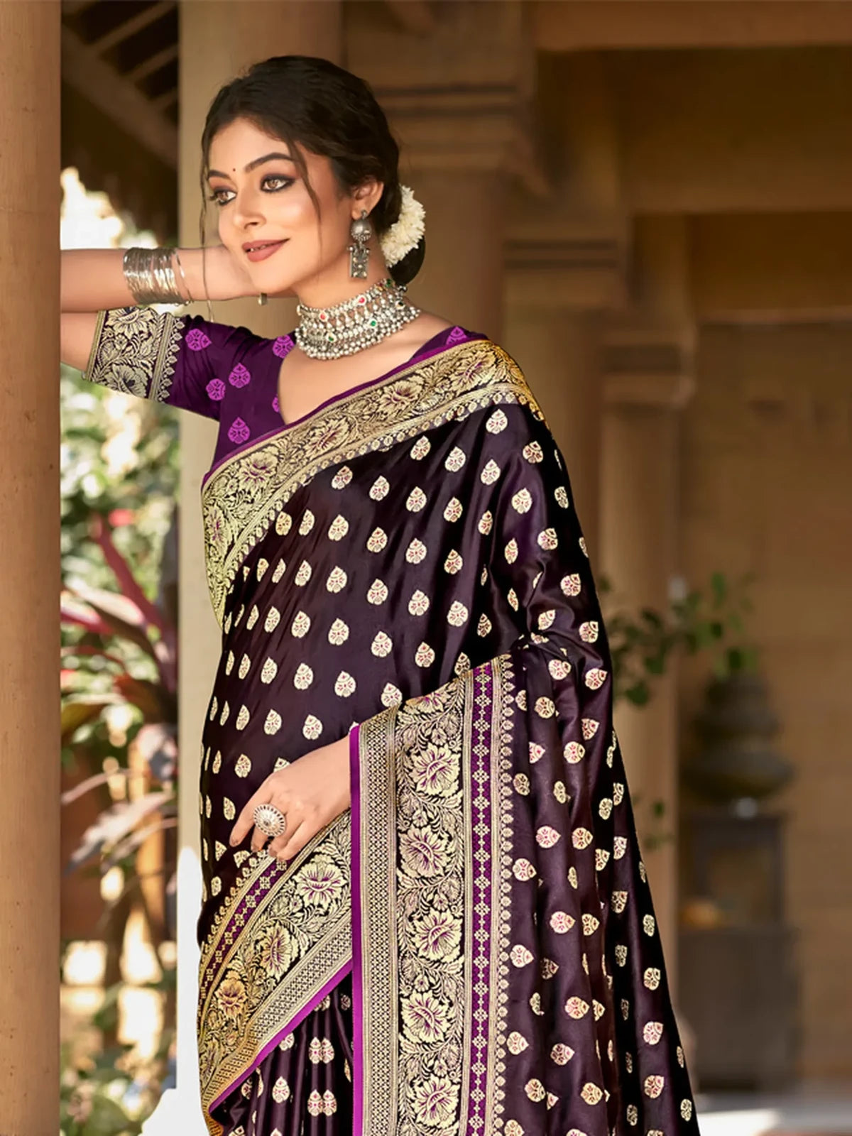 Vrushali Silk Saree - TARANI