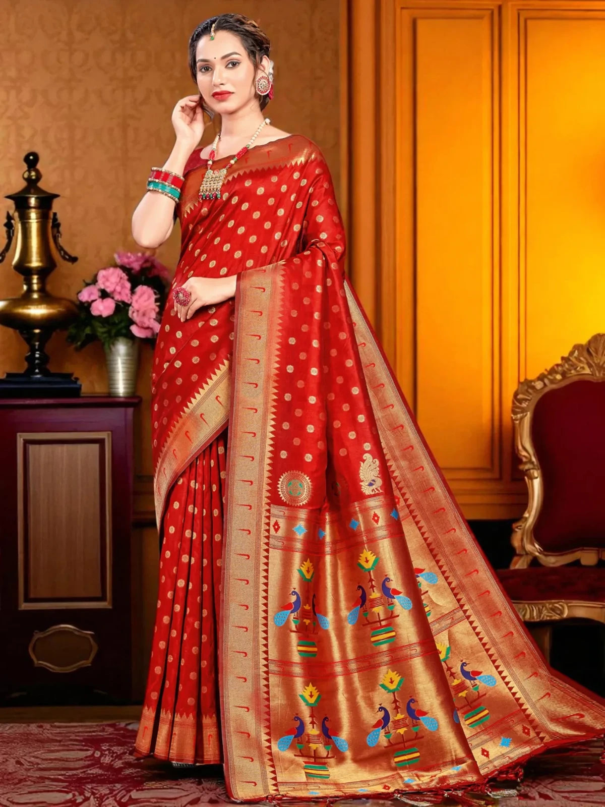 Ira Silk Saree - TARANI