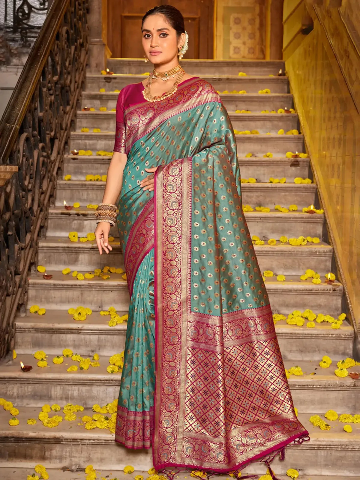 Neelam Silk Saree - TARANI