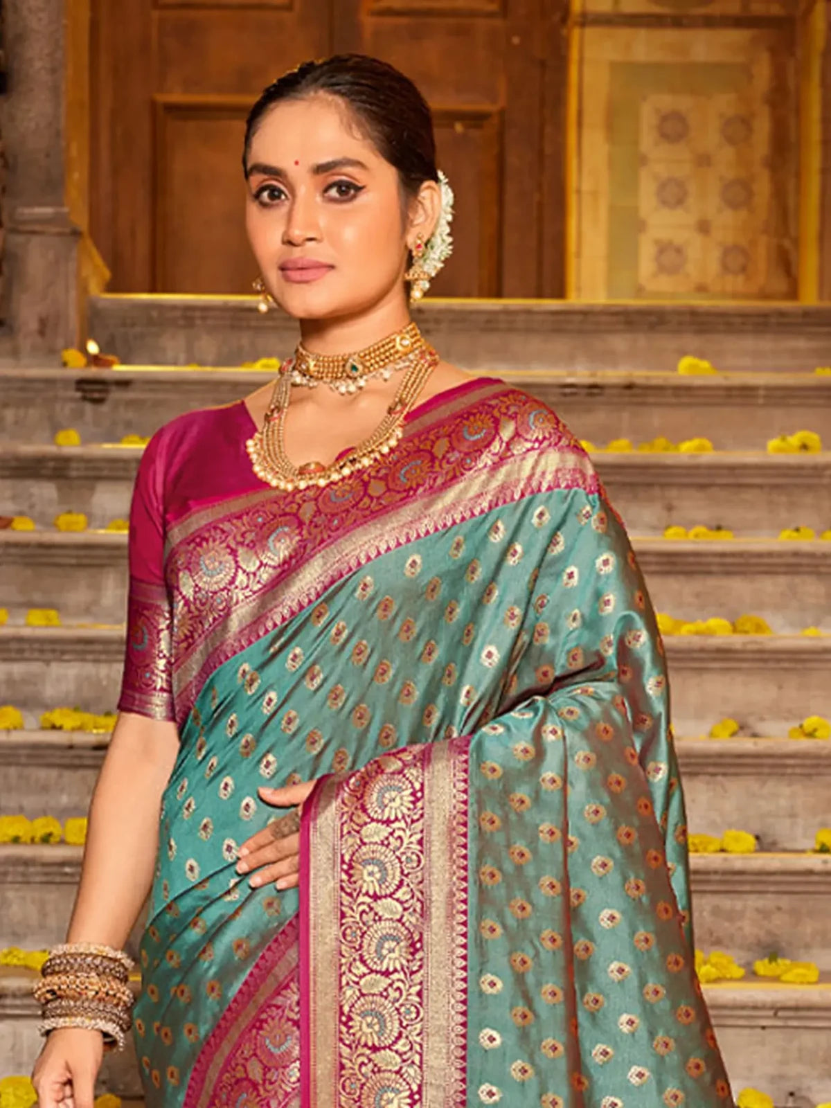 Neelam Silk Saree - TARANI