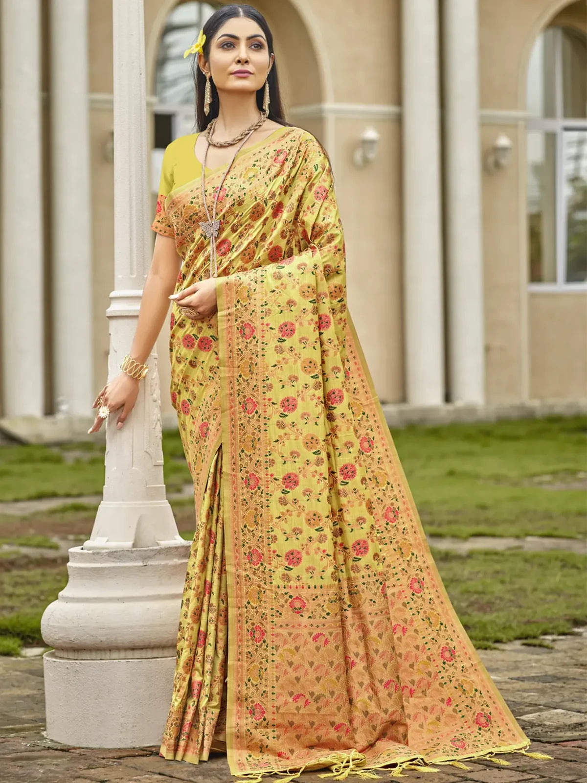 Kanchana Silk Saree - TARANI