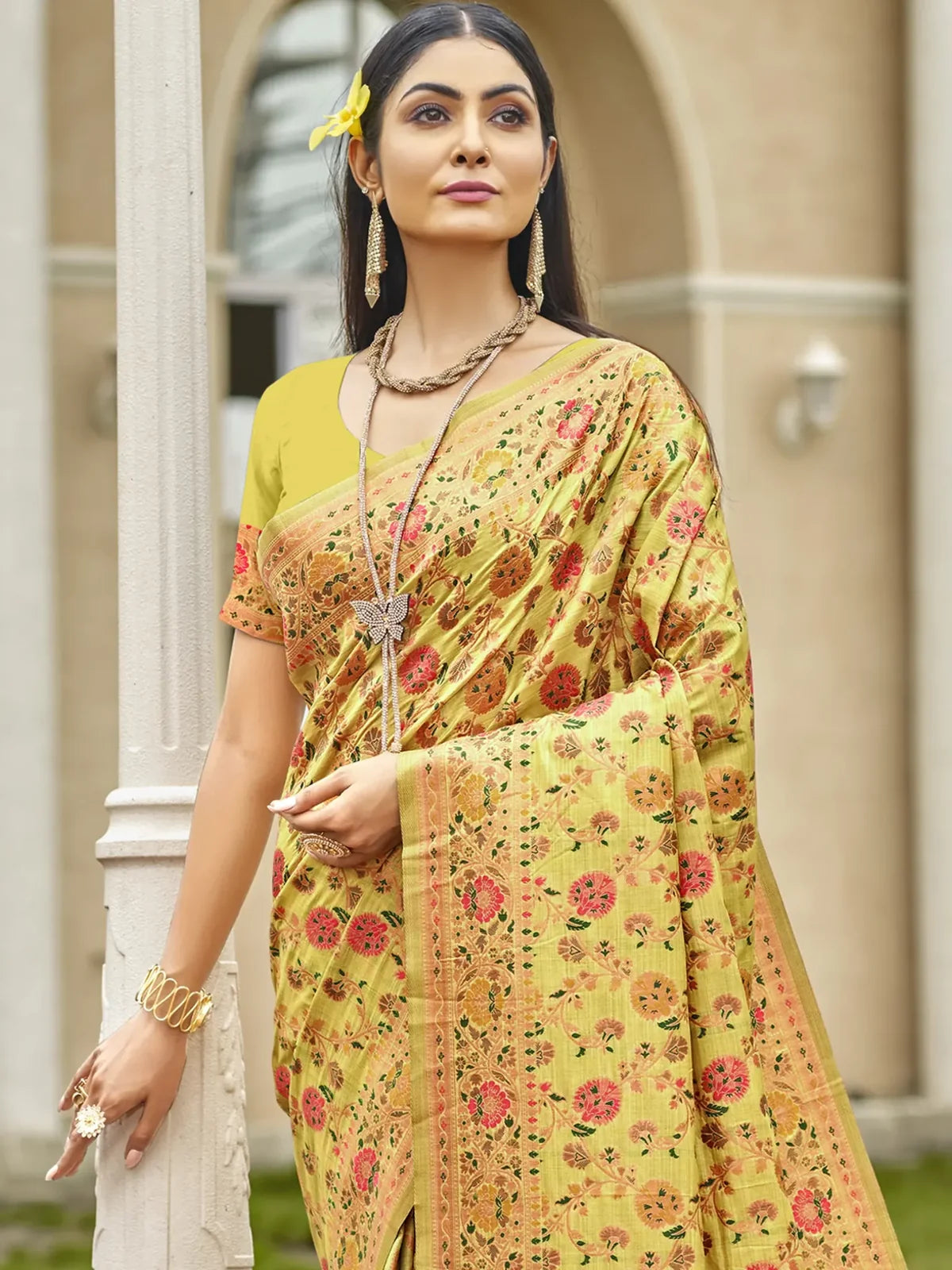 Kanchana Silk Saree - TARANI
