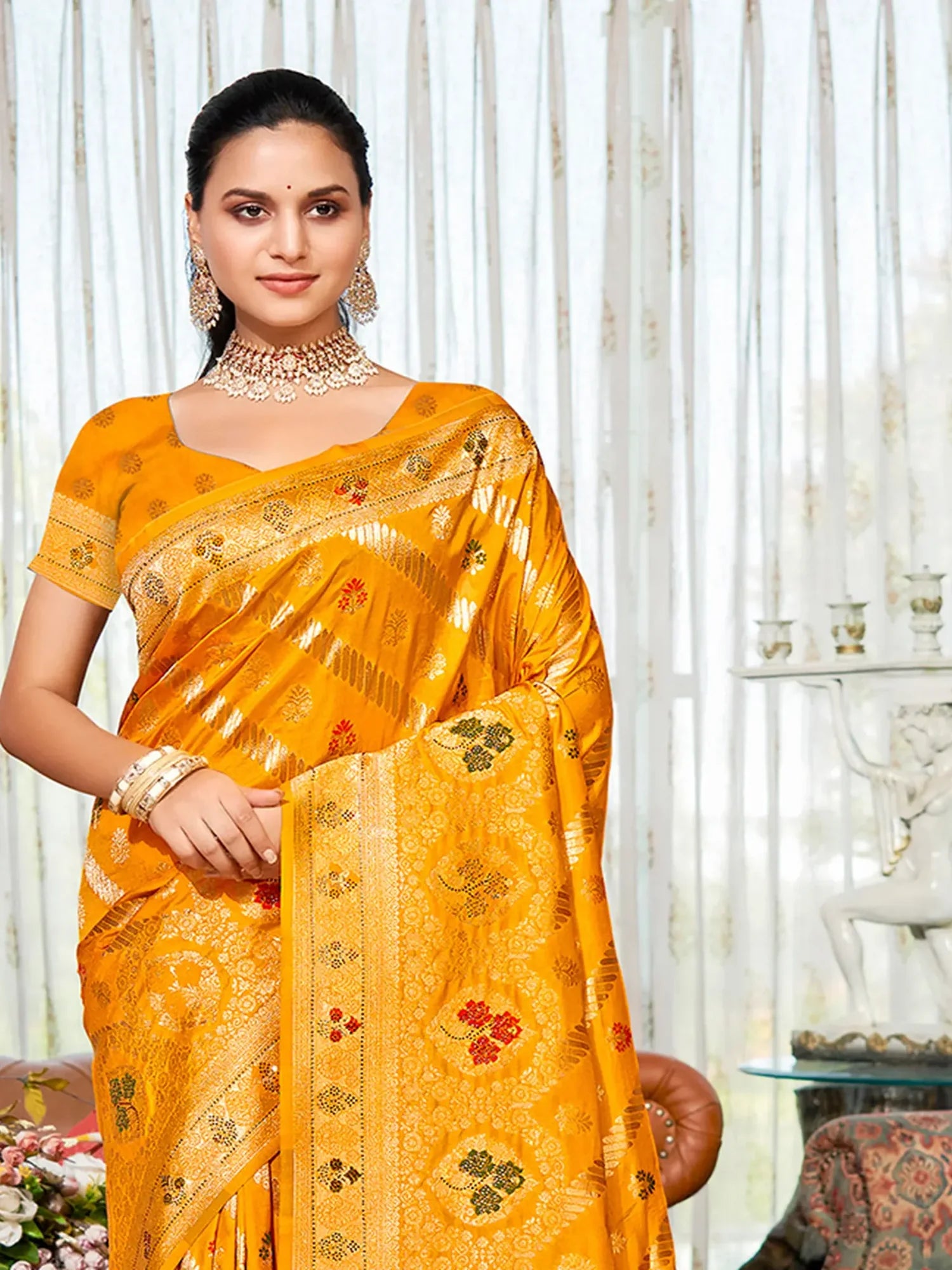 Satyabhama Silk Saree - TARANI