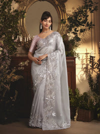 Krishnitika Organza Saree