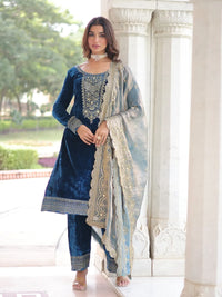 Jashvitika Velvet Dress